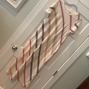 Lou & Grey Striped Knit Maxi Dress